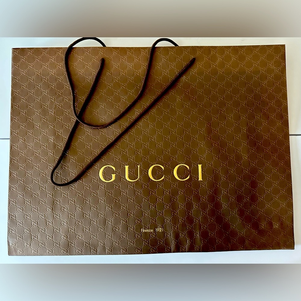 Empty Authentic Gucci Bag